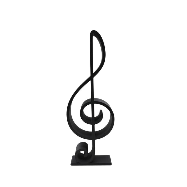 Classic Treble Clef Staff, Minimalist Line Art, Musical Note Artwork, Music Enthusiasts Home Decor, Modern Hobbies, Desk Line Art