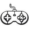 Minimalist Video Game Controller Sculpture, Game Controller Silhouette Home Decor, Modern Hobbies and Desk Line Art