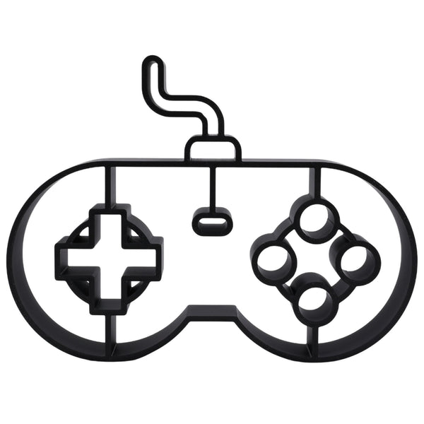 Minimalist Video Game Controller Sculpture, Game Controller Silhouette Home Decor, Modern Hobbies and Desk Line Art