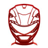 Power Ranger Helmet Sculpture, Minimalist Line Art, Power Ranger Helmet Silhouette Home Decor, Modern Hobbies and Desk Line Art Gift