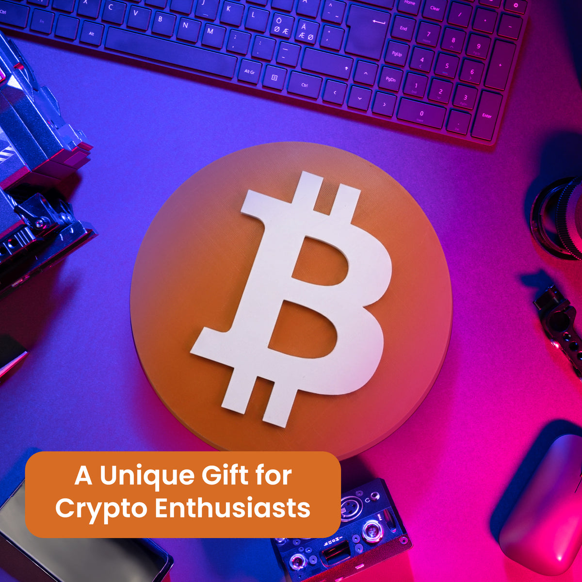 Btc Bitcoin Wall Sign — extra 2