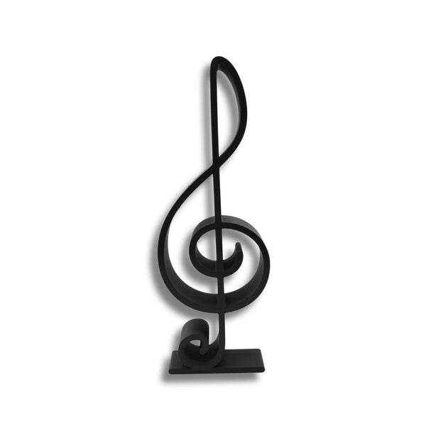 Classic Treble Clef Staff, Minimalist Line Art, Musical Note Artwork, Music Enthusiasts Home Decor, Modern Hobbies, Desk Line Art
