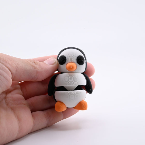 Tiny Penguin – Twistimals | Articulated Arctic Collectible Figure