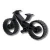 Downhill Mountain Bike Sculpture, Minimalist Line Art Rider, MTB Silhouette Home Decor, Modern Hobbies and Desk Line Art