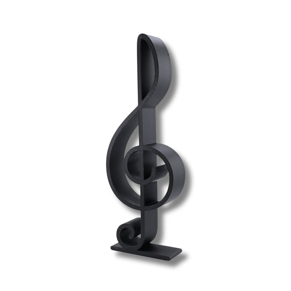 Classic Treble Clef Staff, Minimalist Line Art, Musical Note Artwork, Music Enthusiasts Home Decor, Modern Hobbies, Desk Line Art