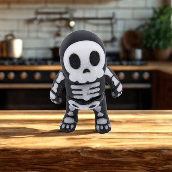 Halloween Flexi Skeleton – Twistimals | Articulated Creepy-Cute Collectible Figure