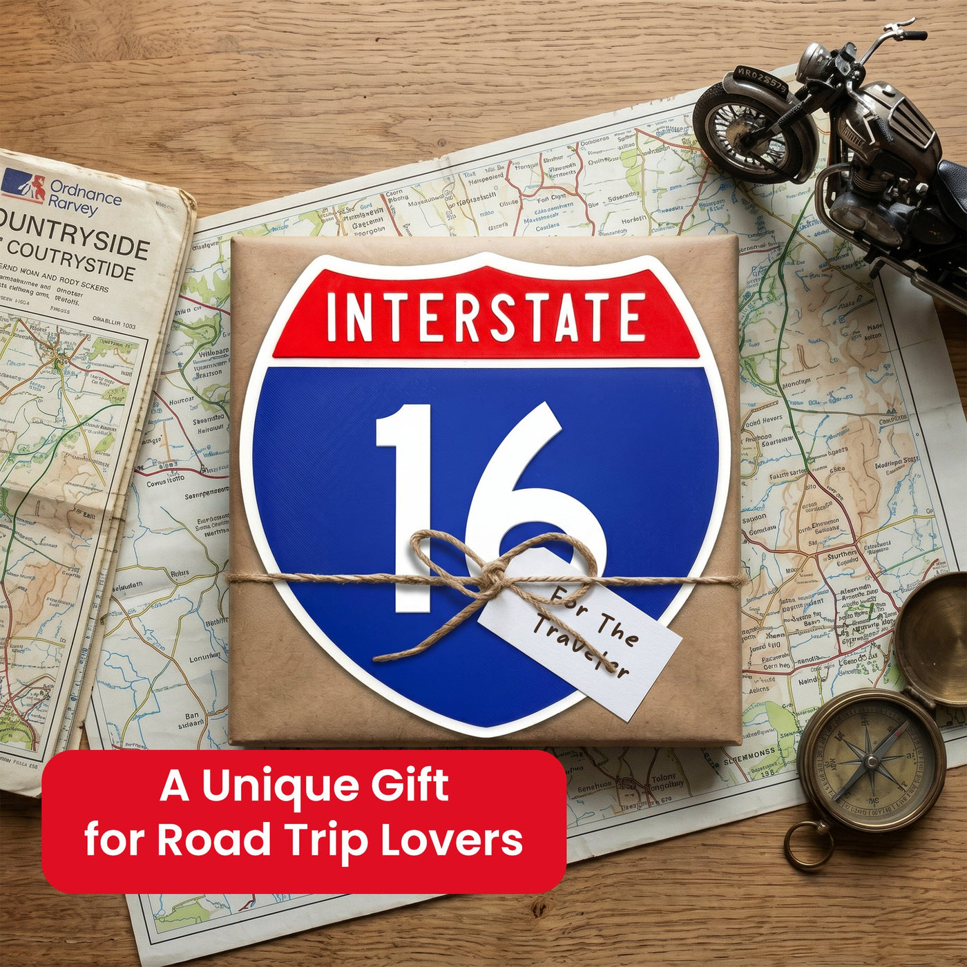 Interstate 71 road sign replica indoor wall decor lifestyle image