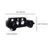 Jeep Wrangler, 4 Door Side View Sculpture, Minimalist Line Art, Off-Road Vehicle Wall Decor, Adventure Lover Gift, Modern Desk Display