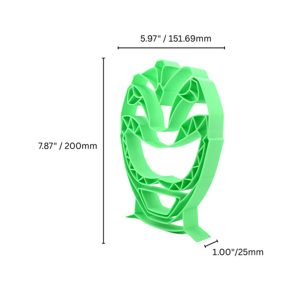 Power Ranger Helmet Sculpture, Minimalist Line Art, Power Ranger Helmet Silhouette Home Decor, Modern Hobbies and Desk Line Art Gift