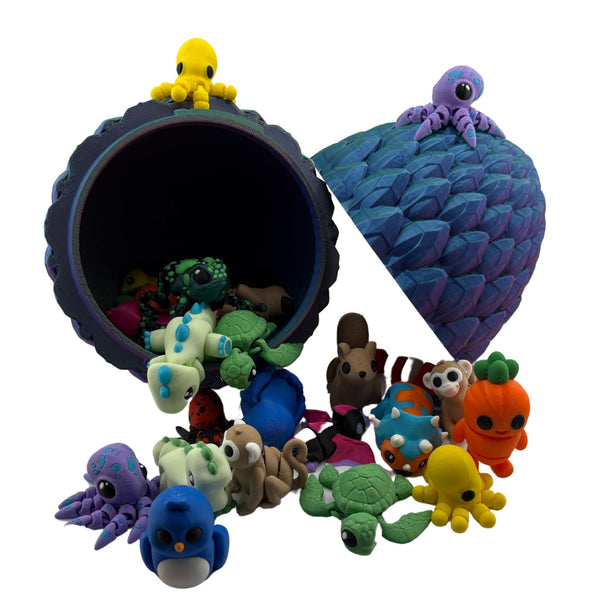 Large Egg – Twistimals | Articulated Collectible Storage Egg
