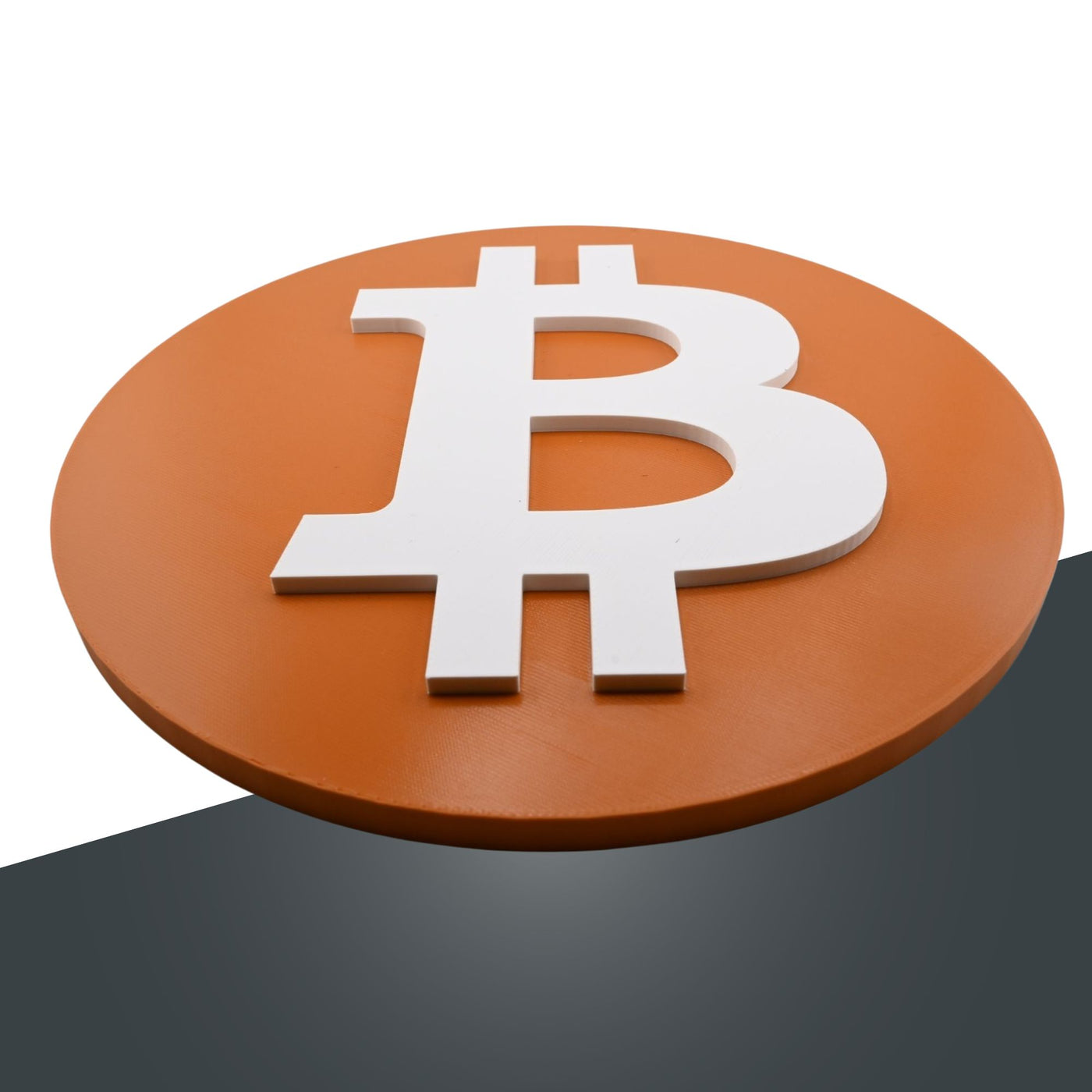 Bitcoin Wall Sign – Cryptocurrency Logo Decor – product image 4