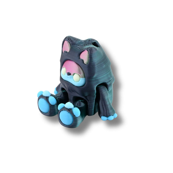 Woobu Koneko – Twistimals | Articulated Creepy-Cute Collectible Figure
