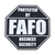 FAFO Business Security Sign – Black or Blue – product image 3