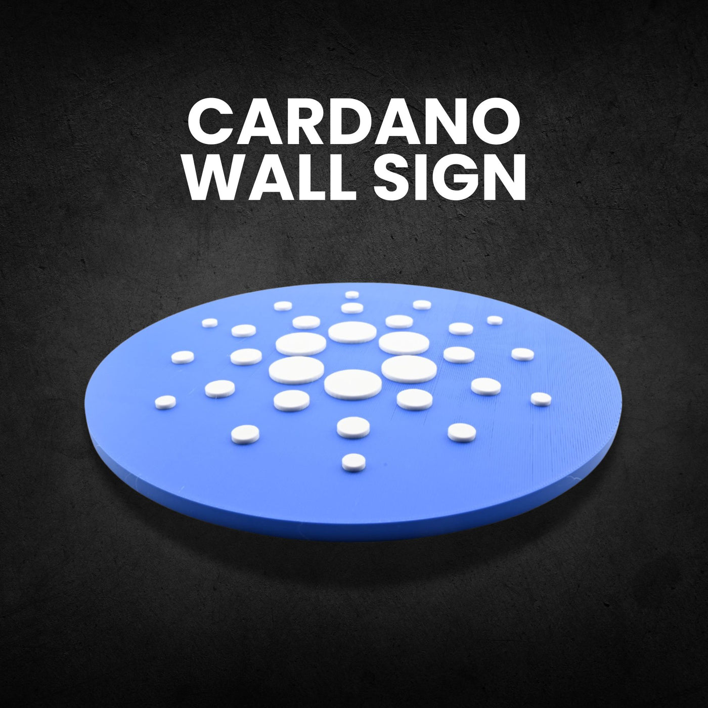 Cardano ADA Wall Sign – Cryptocurrency Logo Decor – product image 4