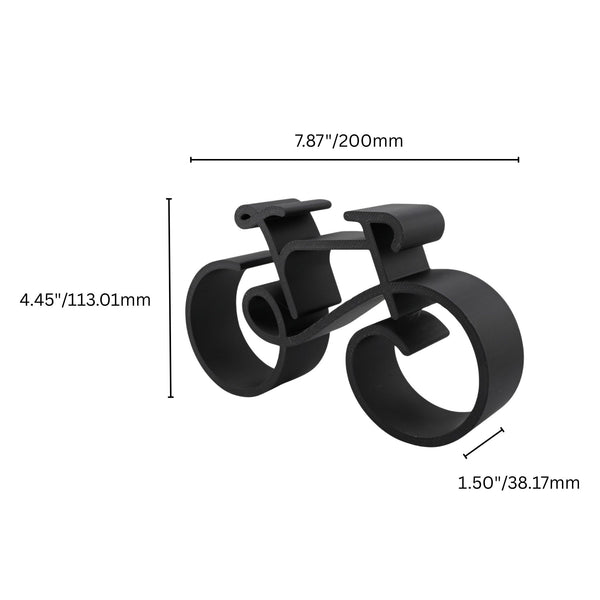 Urban Cruiser Sculpture, Minimalist Line Art, Bicycle Silhouette Statue Home Decor, Modern Hobbies and Desk Line Art, Cycling Gift