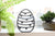 Twinkling Lines Easter Egg, Minimalist Line Art, Silhouette Statue, Festive Holiday Home Decor, Modern Hobbies, Desk Line Art