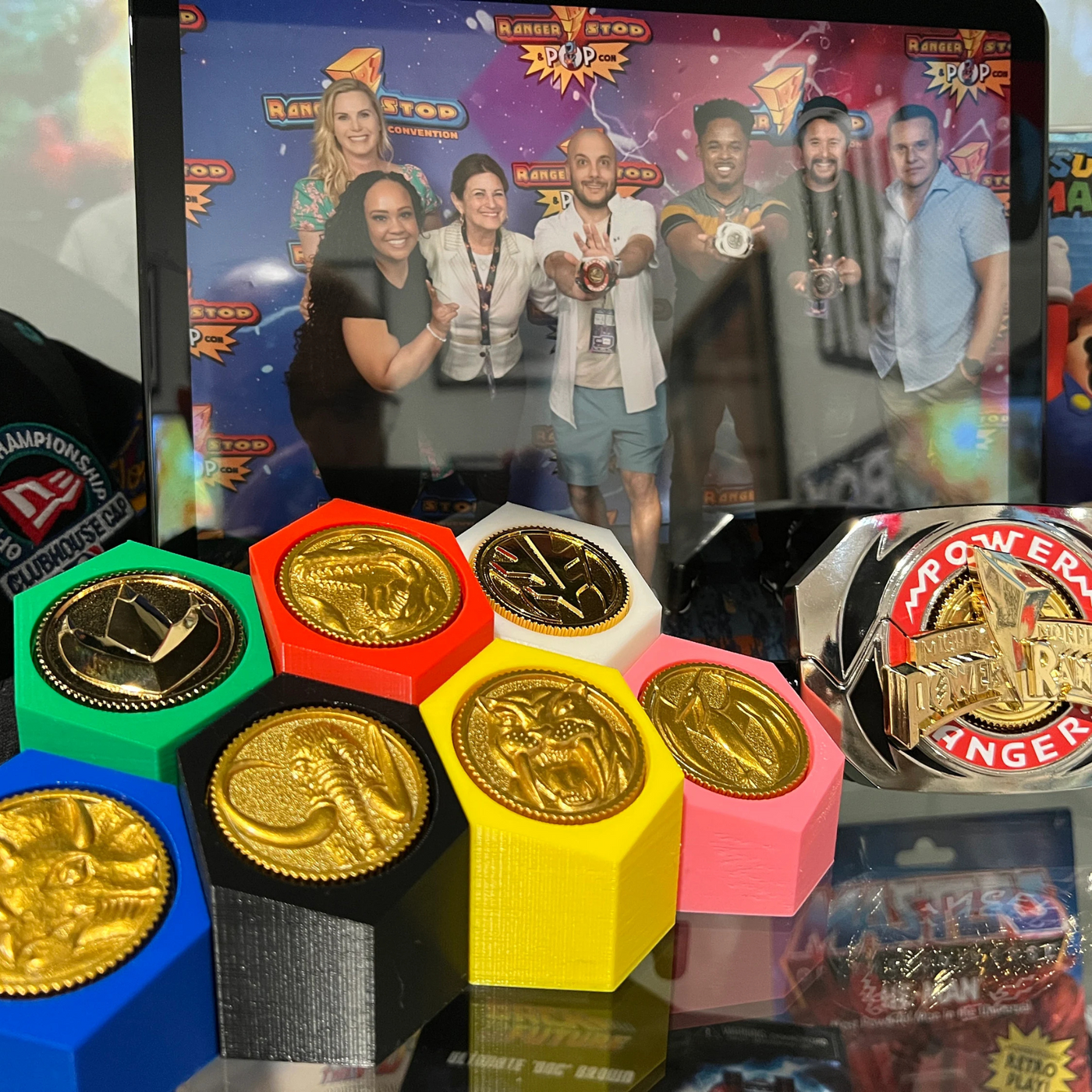 Legacy MMPR Morpher Coin Display Stands – product image 3