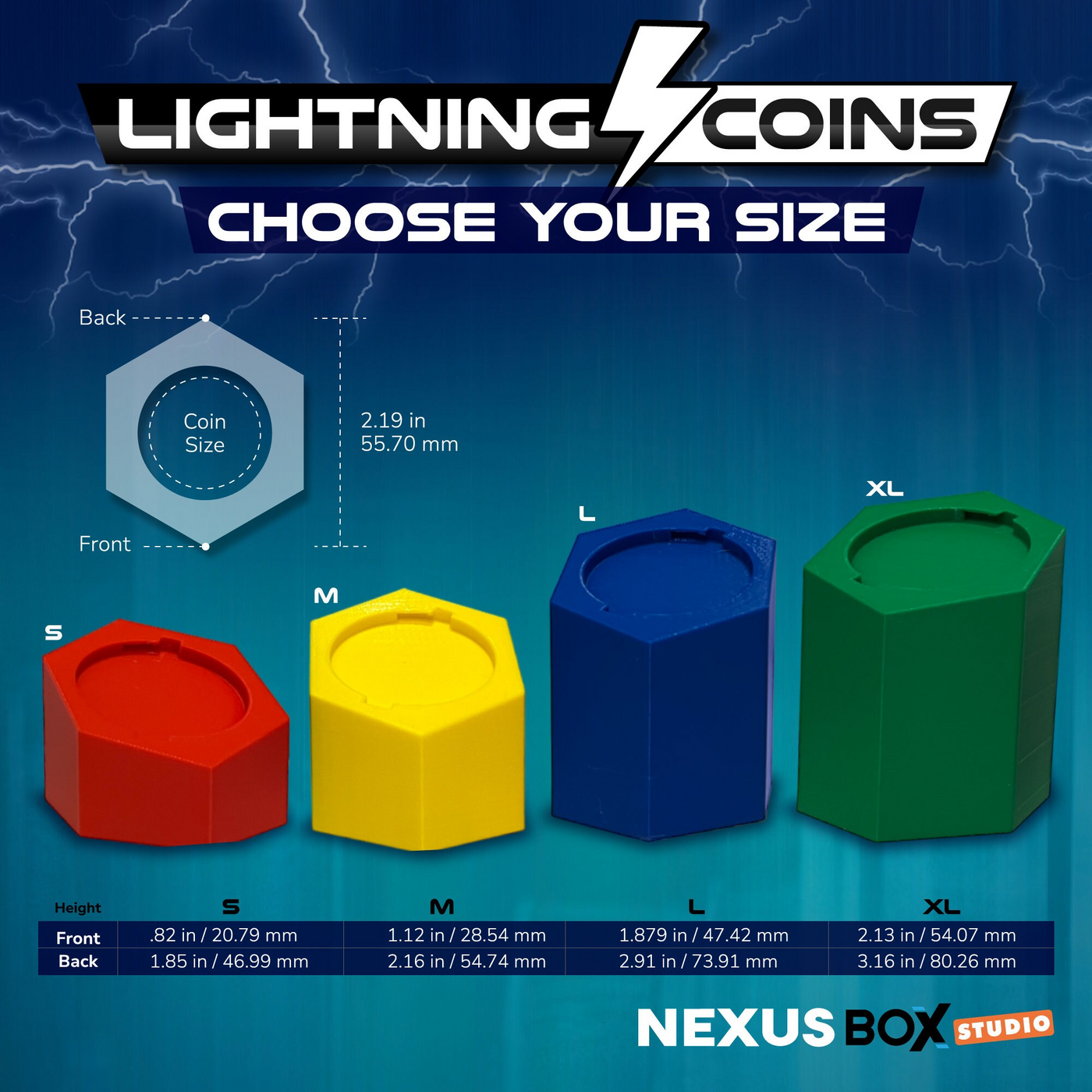 Lightning Collection MMPR Coin Display Stands – product image 2
