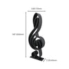 Treble Clef Staff Decor, Minimalist Line Art, Music Enthusiasts Home Decor, Modern Hobbies, Desk Line Art