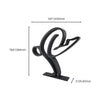 Crow Pose Yoga Decor, Minimalist Line Art, Flexibility & Balance Home Decor, Modern Hobbies, Desk Line Art