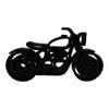Minimalist Decorative Accent for Riders & Enthusiasts | Collectible Design | Modern Display Piece (Bonneville Bobber Black)
