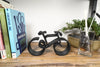 Urban Cruiser Sculpture, Minimalist Line Art, Bicycle Silhouette Statue Home Decor, Modern Hobbies and Desk Line Art, Cycling Gift