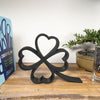 Resting Shamrock Decor, Minimalist Line Art Shamrock, St. Patrick's Day Home Decor, Modern Hobbies, Desk Line Art